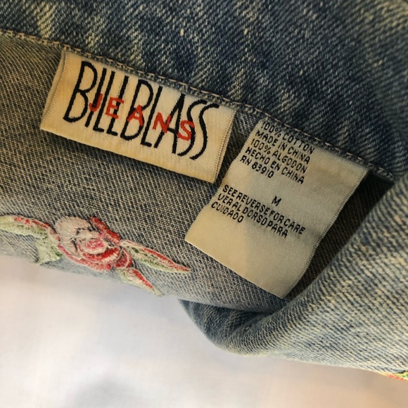 Jean Jacket with floral patches - Picture 6 of 9